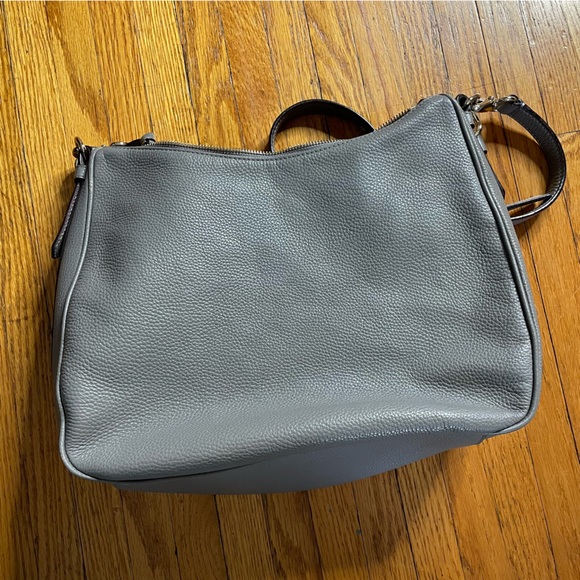 Kate Spade New York Leather Shoulder bag convertible Crossbody bag (gray) - Picture 2 of 12